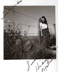 Friends posing by barbed wire fence Friends posing by barbed wire fence