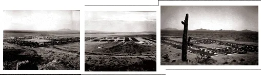 Panoramic view of Gila River